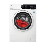 Pesumasin AEG, eestlaetav, 6 kg, 1200 p/min, inverter, valge