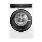 Pesumasin-kuivati Bosch, Seeria 8, inverter, 10.5/6 kg, 1400p/min, valge