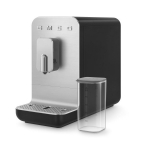 Espresso kohvimasin Smeg, 50`ndate stiil, must