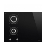 Pliidiplaat Smeg Classic, 2 x gaas, 2 x induktsioon, flexi tsoon, 65 cm, must, l&otilde;igatud serv