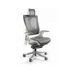Wau 2 NW41 office chair, charcoal/white mesh