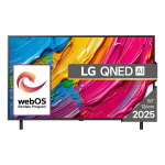 LG QNED 50QNED80A3A TV 127 cm (50") 4K Ultra HD Smart TV Wi-Fi Black