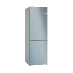 K&uuml;lmik Bosch, 186 cm, 218/103 l, 35 dB, elektrooniline juhtimine, NoFrost, inox