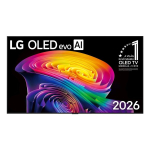 LG OLED evo AI OLED55C61LA TV 139.7 cm (55") 4K Ultra HD Smart TV Wi-Fi Black