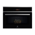 Kompaktne mikrolaineahi, Electrolux, 44 l, 1000 W, must/rv teras
