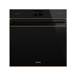 Ahi Smeg Dolce Stil Novo, 68 l, A+, p&uuml;rol&uuml;&uuml;s, must