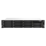 QNAP TS-864EU NAS Rack (2U) Intel&reg; Celeron&reg; 8 GB DDR4 0 TB QNAP Turbo System Black