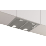 Bosch Serie 4 DHL555BM cooker hood Built-in Metallic, Silver 604 m&sup3;/h
