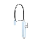 Segisti Smeg 50&acute;ndate stiil, du&scaron;ivoolik, pastellsinine