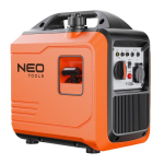 NEO TOOLS inverter generator 2000 W, orange/black