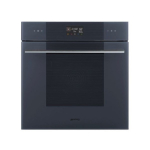 Mikro-kombiahi Smeg Linea, aurupuhastus, 68 l, neptuunhall