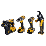 Power tool set Combo 18V DCK422P3 Dewalt