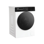 Pesumasin Whirlpool, eestlaetav, 9 kg, 1400 p/min, inverter, valge/must
