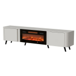 Cama Volare RTV cabinet 200 x 39 x 49 cm cashmere + fireplace