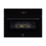 Kompaktne ahi-mikrolaineahi, Electrolux, H 45 cm, must