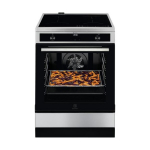 Elektripliit Electrolux, 4 x induktsioon, elektriahi, 60 cm, rv teras