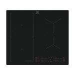 Pliidiplaat Electrolux, 4 x Induktsioon, 60 cm, Hob2Hood, SaphirMatt, l&otilde;igatud servad