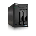 Asustor LOCKERSTOR 2 Gen2 (AS6702T) NAS Desktop Intel&reg; Celeron&reg; N5105 4 GB DDR4 0 TB ADM Black