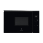 Mikrolaineahi Electrolux, int, 800 W, must/rv teras