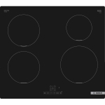 Bosch Serie 4 PUE611BB5D hob Black Built-in 59.2 cm Zone induction hob 4 zone(s)