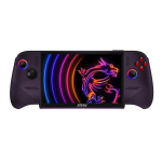 MSI Claw 8 EX AI+ CG3EM-046PLY portable gaming console 20.3 cm (8") 1 TB touchscreen Wi-Fi Void Purple
