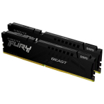 Kingston Technology FURY Beast 128GB 5600MT/s DDR5 CL40 DIMM (Kit of 2) Black