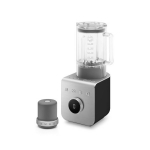 Blender Smeg vaakumpumbaga, 50`ndate stiil, 1,5l, 1400W, matt must, alumiinium