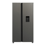Total No Frost MPM-439-SBS-15/ND Side-by-Side Fridge, stainless steel, height 177 cm