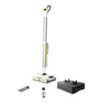 K&auml;rcher FC 8 Smart Signature Line Electric broom Battery Wet Bagless Silver, White, Yellow 2.85 Ah