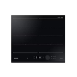 Pliidiplaat Samsung, 4 x induktsioon, Extended Flex Zone Plus, 60 cm, must, faasitud/l&otilde;igatud servadega