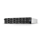 Asustor AS6512RD NAS Rack (2U) Intel Atom&reg; C3538 8 GB DDR4 0 TB ADM Black