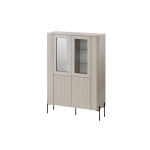 Cama VERA display cabinet 110x40x160 matt cashmere