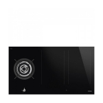 Pliidiplaat Smeg Classic, 1 x gaas, 4 x induktsioon, 2 x flexi tsoon, 90 cm, must, l&otilde;igatud serv