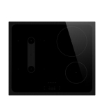 Pliidiplaat Smeg Musa, 4 x induktsioon, 60 cm, l&otilde;igatud serv, must