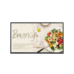 LG 32SM5J-B Digital signage flat panel 81.3 cm (32") Wi-Fi 400 cd/m&sup2; Full HD Black WebOS 24/7
