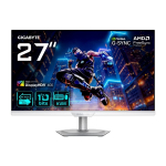 GIGABYTE M27UP ICE 27&rdquo; 4K UHD Gaming Monitor - Dual Mode (4K 160Hz or FHD 320Hz), 3840 x 2160, 1ms, 350 cd/m&sup2;, FreeSync Premium,