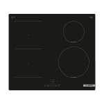 Pliidiplaat Bosch, 4 x induktsioon, 60 cm, must, l&otilde;igatud serv