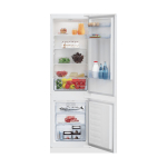K&uuml;lmik Beko, integreeritav, 177,5 cm, 193/69 l, 38 dB, LowFrost, elektrooniline juhtimine, valge