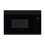 Mikrolaineahi Electrolux, int, 1000/900 W, must/matt must