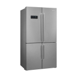K&uuml;lmik Smeg, 179 cm, 376/196 l, 37 dB, puutetundlik, NoFrost, rv teras