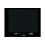Pliidiplaat Whirlpool, 8 x induktsioon, flexi tsoon, 65 cm, must