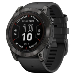 Garmin fēnix 7X Pro 3.56 cm (1.4") MIP 51 mm Digital 280 x 280 pixels Touchscreen Black Wi-Fi GPS (satellite)