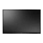 AG Neovo IFP-7502 Interactive flat panel 189.2 cm (74.5") LCD Wi-Fi 350 cd/m&sup2; 4K Ultra HD Black Touchscreen Built-in processor A