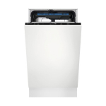 N&otilde;udepesumasin Electrolux, integreeritav, 45 cm, 46 dB, 3 korvi