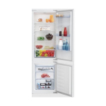 K&uuml;lmik Beko, integreeritav, 177,5 cm, 193/78 l, 35 dB, elektrooniline juhtimine, valge