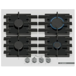 Bosch Serie 6 PPP6A2I40 Gas hob White, Black
