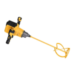 DEWALT DCD240N-XJ paddle mixer 54V XR FLEXVOLT Black, Yellow