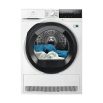 Kuivati Electrolux soojuspumbaga, 9 kg, valge