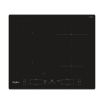 Pliidiplaat Whirlpool, 4 x induktsioon, 59 cm, must