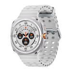 Samsung Galaxy Watch Ultra 3.81 cm (1.5") AMOLED 47 mm Digital 480 x 480 pixels Touchscreen 4G Titanium, White Wi-Fi GPS (satell